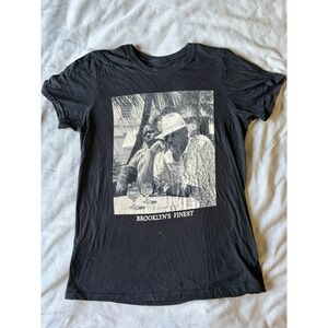 Reasonable Doubt Jay-Z Biggie Smalls Brooklyns Finest Graphic T-Shirt Small